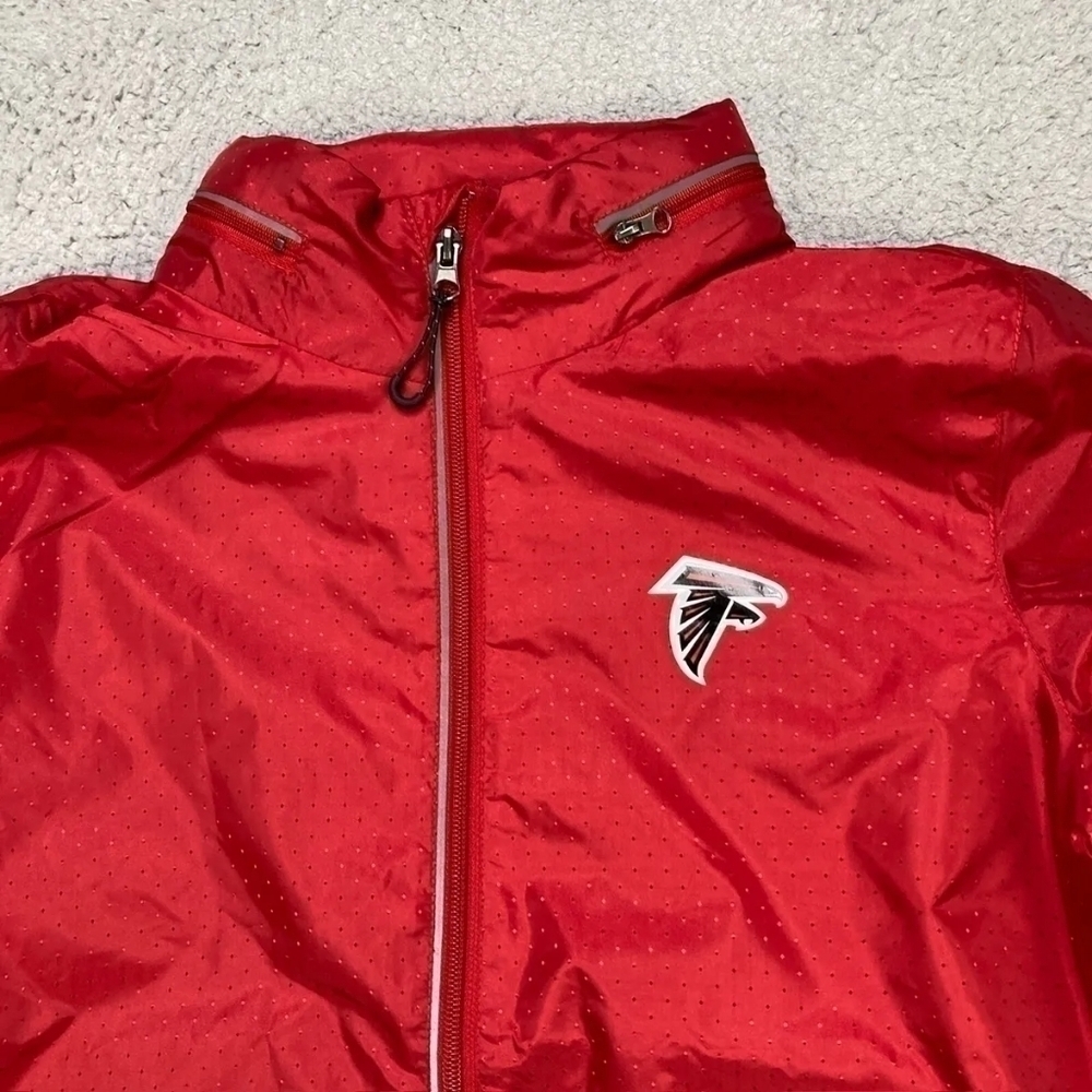 NFL/MSX by Michael Strahan for NFL Womens Atlanta Falcons Jacket Red Size XXL - Picture 4 of 8